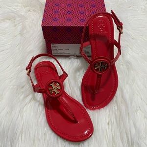 Tory Burch- Dillan Sandal Soft Patent Leather